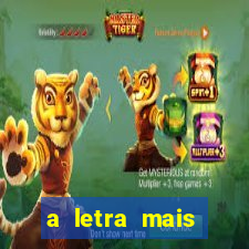 a letra mais bonita do mundo
